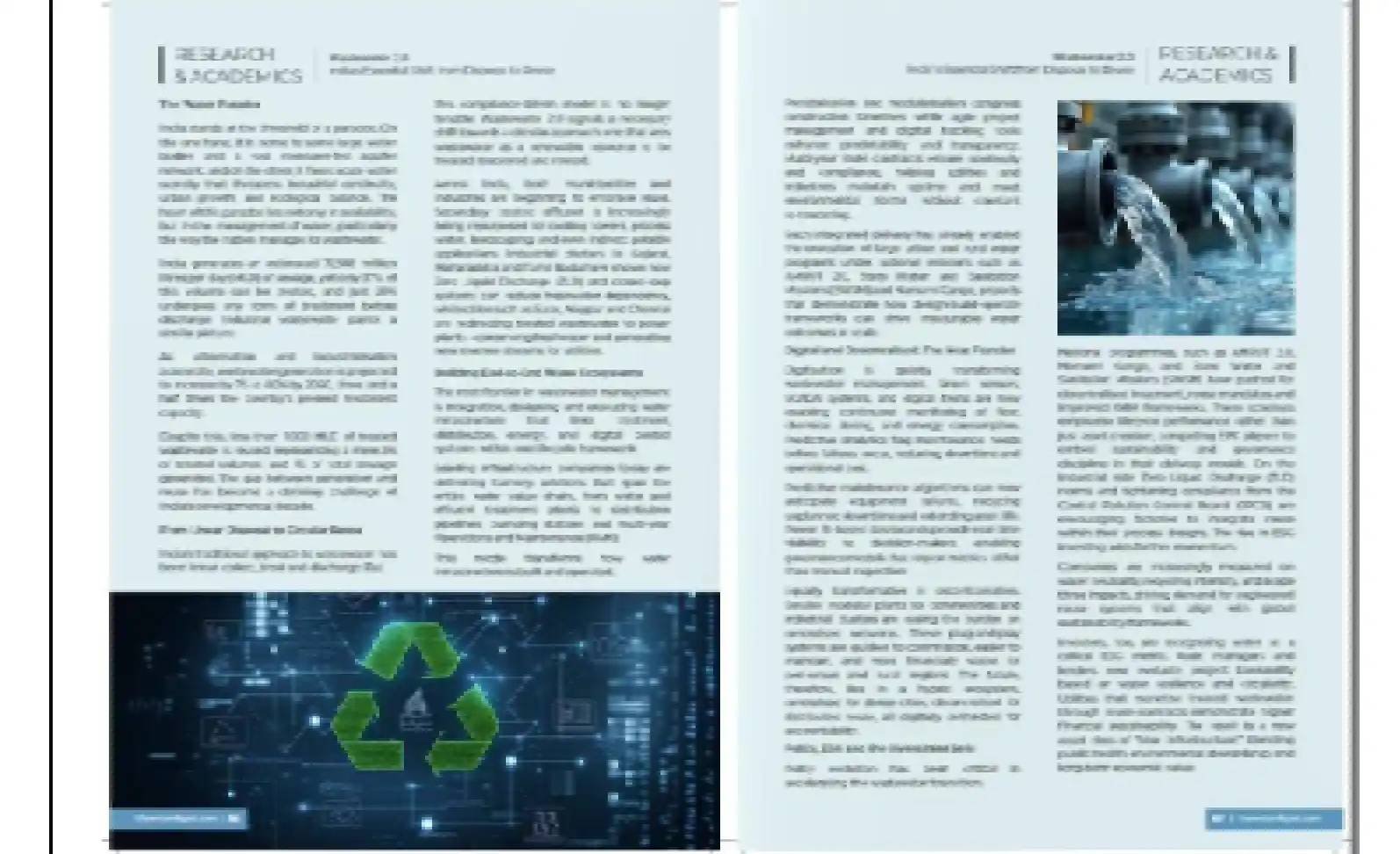 Wastewater 2.0 India's Essential Shift from Disposal to Reuse